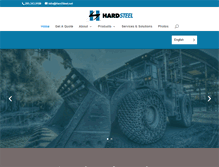 Tablet Screenshot of hardsteel.com